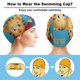 thumbnail image 3 of El vecindario de Daniel Tiger Gorro de Natación de Licra, Gorro de Baño de Tela Cómoda, Gorro Elástico Antideslizante para Hombres, Mujeres y Niños, 3 of 6