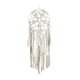 thumbnail image 3 of Aro Atrapasueños Decorativo Decoración Del Hogar Macramé Para Fiesta Balcón Granja Blanco, 3 of 3