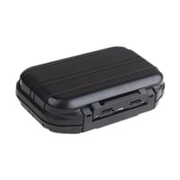 Magideal - Estuche De Almacenamiento Para Pesca Con Mosca Click Click, Herramienta De Pesca De Dos Lados, Organizador Portátil, Almacenamiento De Espuma Para Cañ