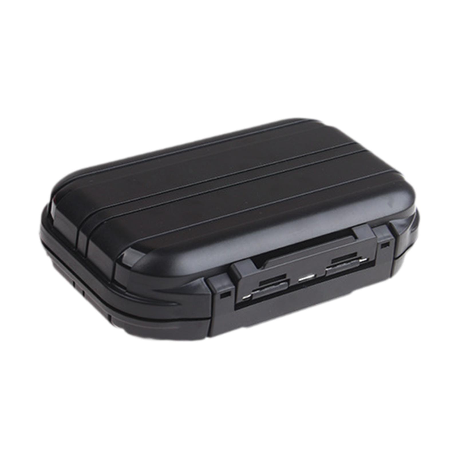 Magideal - Estuche De Almacenamiento Para Pesca Con Mosca Click Click, Herramienta De Pesca De Dos Lados, Organizador Portátil, Almacenamiento De Espuma Para Cañ