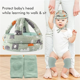 thumbnail image 5 of Casco Gorro Protector Belug Anti Golpes Bebe Y Rodilleras verde, 5 of 5