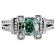 thumbnail image 2 of Anillos de Compromiso de Moissanita para Mujer 1 Uds Color D Claridad VVS1 Anillos de Diamante Rojo/verde/rosa Anillos de Boda de Moissanita de Plata Esterlina S925 con Certificado, 2 of 9