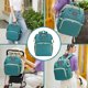 thumbnail image 2 of Bolsa de pañales ANWTOTU con cambiador 7 en 1 verde, 2 of 8
