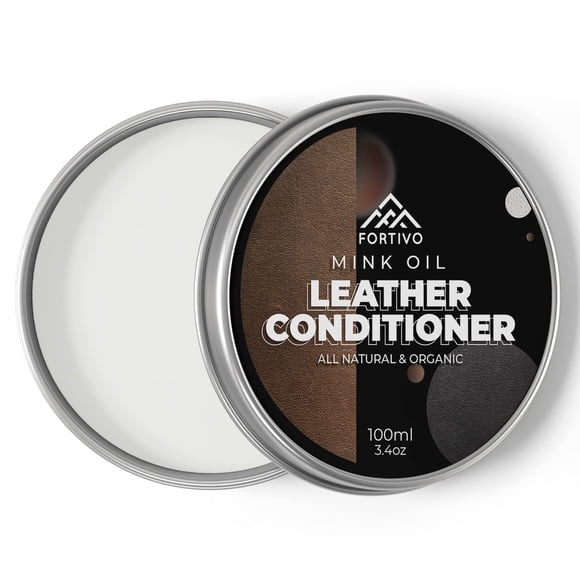 Kit de reparación de cuero FORTIVO Leather Mink Oil Color Restoreer