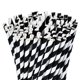 thumbnail image 4 of Pajilla de papel Lives on Green 19 cm a rayas negras – 100 uds, 4 of 9