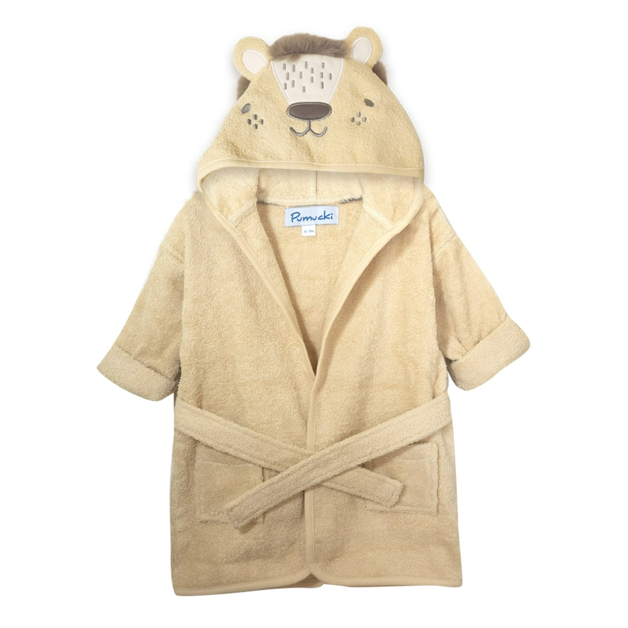 Pumucki - Bata De Baño Para Bebé Con Cabeza León