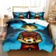 thumbnail image 1 of 2024 Bachira Blue Lock Bedding Set Single Twin Full Queen King Size Aldult Boys Bedroom Duvet Covers 3D Anime Bed Sheet Set, 1 of 3