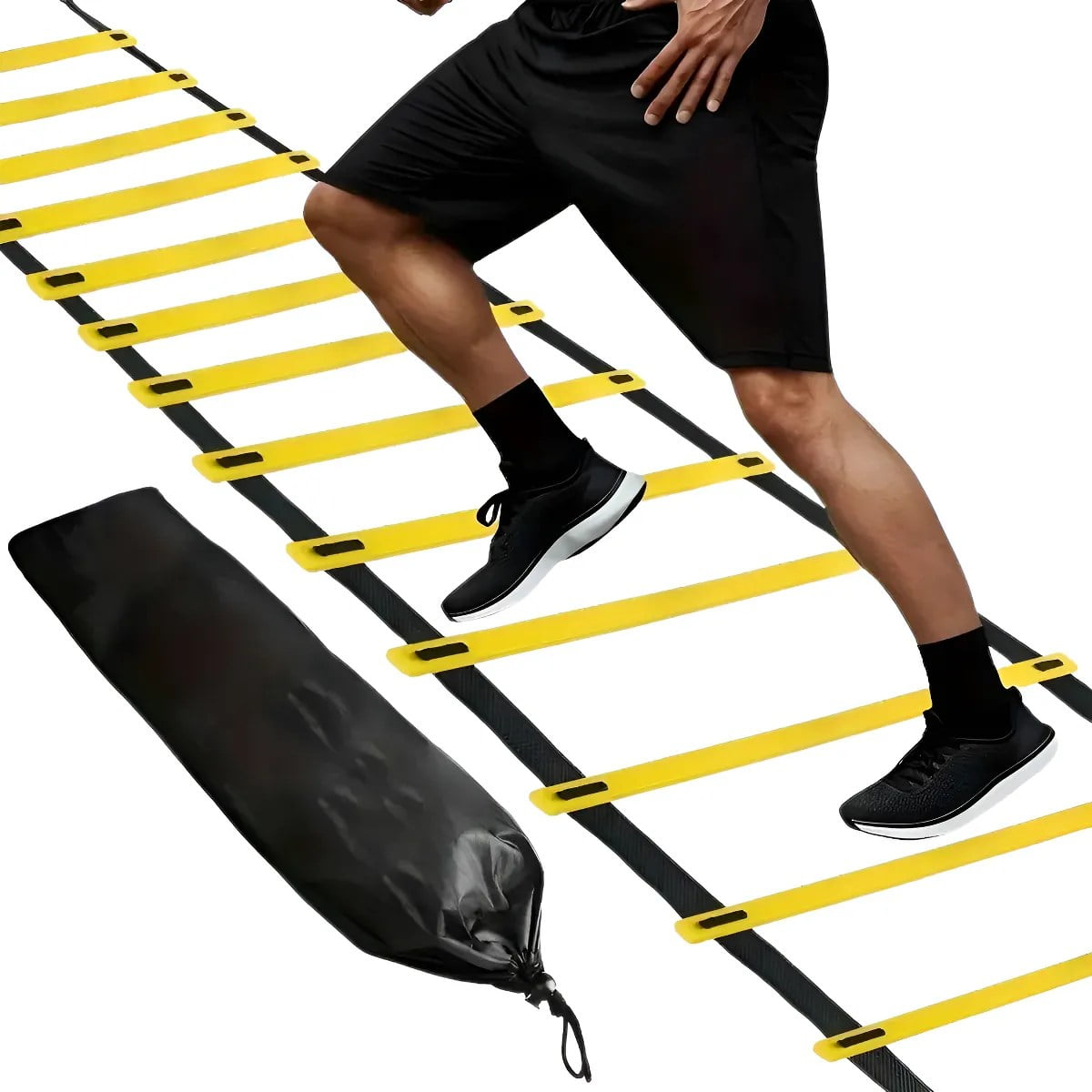 Linea Sport - Escalera De Coordinación Agilidad 8 Peldaños 4 Metros