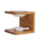 thumbnail image 3 of Quemador De Aceite Esencial De Aroma De Candelero De Madera Tealight Tres Lados, 3 of 5