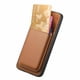 thumbnail image 2 of Funda de Cuero Magnética con Tarjetero para Samsung Galaxy A35 Cubierta Delgada Marrón, 2 of 5