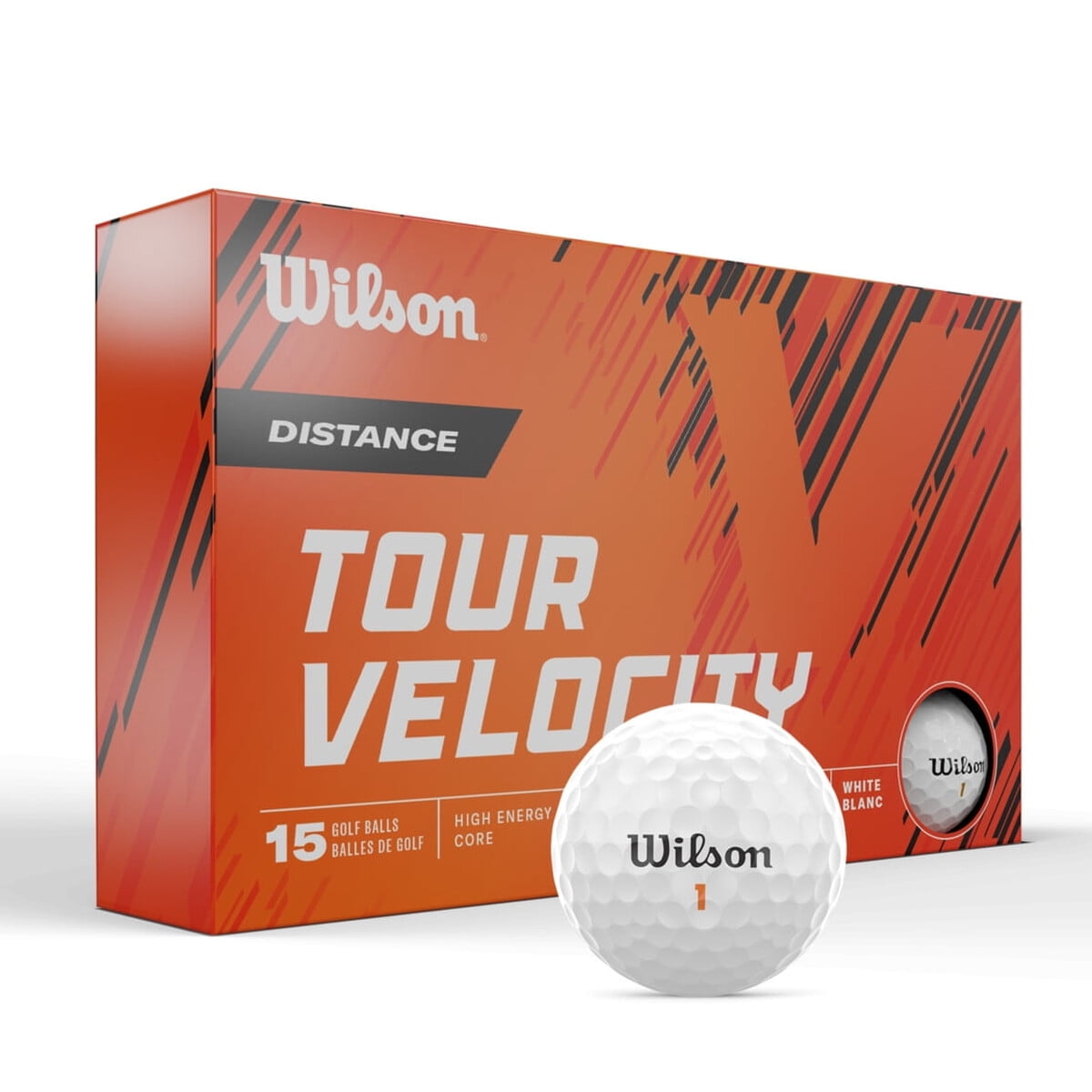Pelotas Golf Wilson Tour Velocity Distance Blancas 15 Un