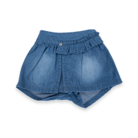 Short Bebe Niña Denim Pillin