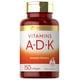 thumbnail image 1 of Suplemento Carlyle Vitamin ADK 150 cápsulas blandas sin OGM sin gluten, 1 of 3
