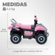 thumbnail image 3 of Moto Niños Cuatrimoto Eléctrica Estilo Mario Kart Rosa, 3 of 6