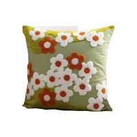 Genérico - Set De 4 Fundas Bordadas 45X45 C74