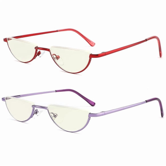 Gafas de Lectura Yiwaeye 2 Unidades Anti-Luz Azul +1.5