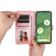 thumbnail image 2 of Funda tipo cartera FOXDOCK para Google Pixel 7 , diseño girasol en relieve, cuero PU, cierre magnético, soporte y tarjetero, 2 of 5
