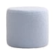 thumbnail image 1 of Reposapiés Taburete Reposapiés Banco Taburete Estable Silla de Asiento Sofá Taburete de té Taburete cilíndrico pequeño para Entrada Dormitorio Oficina azul, 1 of 5