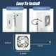 thumbnail image 3 of Ventilador de Enfriamiento AARONMEI para Xbox Series S RGB 7 Modos 2 Puertos USB Negro, 3 of 3