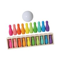 Bothyi - Juego De Bolos Para Entrenar La Memoria, Ideal Para Reuniones Familiares De 3 Años.