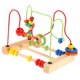 thumbnail image 2 of cuentas de madera laberinto alrededor del círculo grano juguete ni?os montessori juguete de desarrollo, 2 of 5