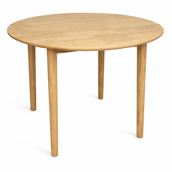 Mesa Vema Redonda Wood 80cm - Natural