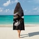 thumbnail image 5 of Puertas de Figuras Manta Capa con Capucha Anti-Bolitas, Manta de Lana Ártica Suave, Manta Portátil de Felpa Ligera y Lujosa, Poncho para Siesta en Casa y Oficina, 100*130cm, 5 of 6