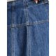 thumbnail image 5 of INSPIRE CHIC Falda de Jean para Mujer de Cintura Alta Casual A-Line Midi Falda de Mezclilla M Azul, 5 of 6