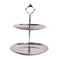 Magideal - Platos De Mesa, Vajilla Para Fiesta De Boda, Dulces, Platos De Postre, Frutero, Exhibición De Pasteles Para El Hogar, Bandejas De Decoración De Cocina Doble Capa