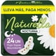 thumbnail image 1 of Toallas Higiénicas Nocturnas Extra Largas Flujo Súper Abundante Con Alas, 24 Un, 1 of 6