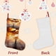 thumbnail image 3 of Destino Final Tema: Calcetines de Navidad, fino lino blanco para colgar en escaleras y chimenea, decoración navideña para el hogar, regalo de Navidad.54cm×38cm, 3 of 5