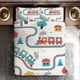 thumbnail image 3 of Comforter Set, Truck Colorful Monster Car3-Piece Bedding Set Modern Soft Microfiber Bedroom, 3 of 5