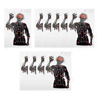 Ioensy - Blanco De Tiro De Papel Al Aire Libre Para Juego De Tiro De Caza Tiro Con Arco Zombie