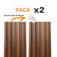 thumbnail image 1 of Wall Panel Wpc Interior 2.70m Coigüe Revestimiento Pack 2 Un, 1 of 12