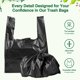 thumbnail image 4 of Bolsa de desechos GWZiehory pequeña - 100 unidades - Negra - Extra gruesa, 4 of 7