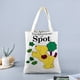 thumbnail image 2 of The Adventures of Spot Bolso de tela con estampado de lienzo para mujer, bolsa de compras reutilizable y estética, con cremallera interior, regalo para mujer, 35 × 40 cm., 2 of 6