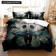 thumbnail image 1 of Anime Game Hollow Knight Bedding Set Duvet Cover Bed Set Quilt Cover Pillowcase Comforter Size Boys Adult Bedding Set Bed Sheets, 1 of 5