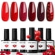 thumbnail image 1 of Set de esmaltes de uñas en gel Modelones, 6 colores rojos, 7 ml, San Valentín, 1 of 3
