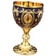 thumbnail image 1 of Mini Copa De Vino De Metal Vintage, Copa De Vino De 30ml, Reutilizable, Inastillable, Estilo Medieval, Estilo D, 1 of 2