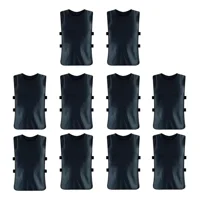 Linea Sport - Pack X10 Chaleco Deportivo Peto Multiuso Para Adultos Futbol