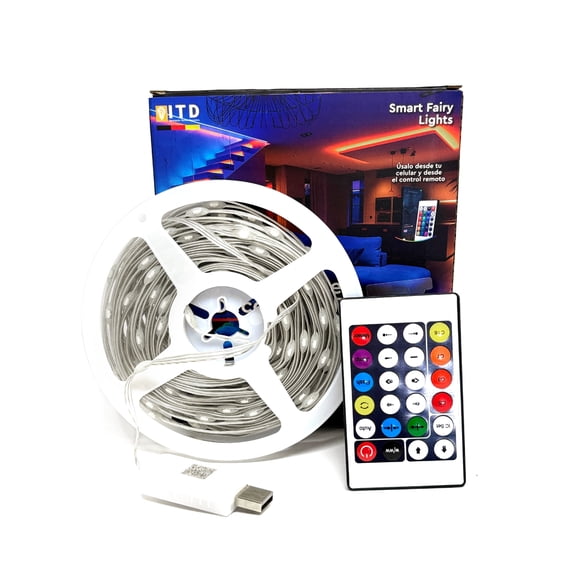 Cinta Led Luces Rbgic Usb Itd Control + Aplicación Ip65 10mt Rgb