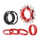 thumbnail image 3 of Conjunto De Volante De Inercia De Una Velocidad De 16 Dientes, Cassette De Monta?a Para Bujes De Cassette, Rojo, 3 of 5