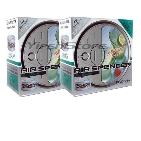 Ambientador para auto Air Spencer A9 aroma Squash, 2 unidades
