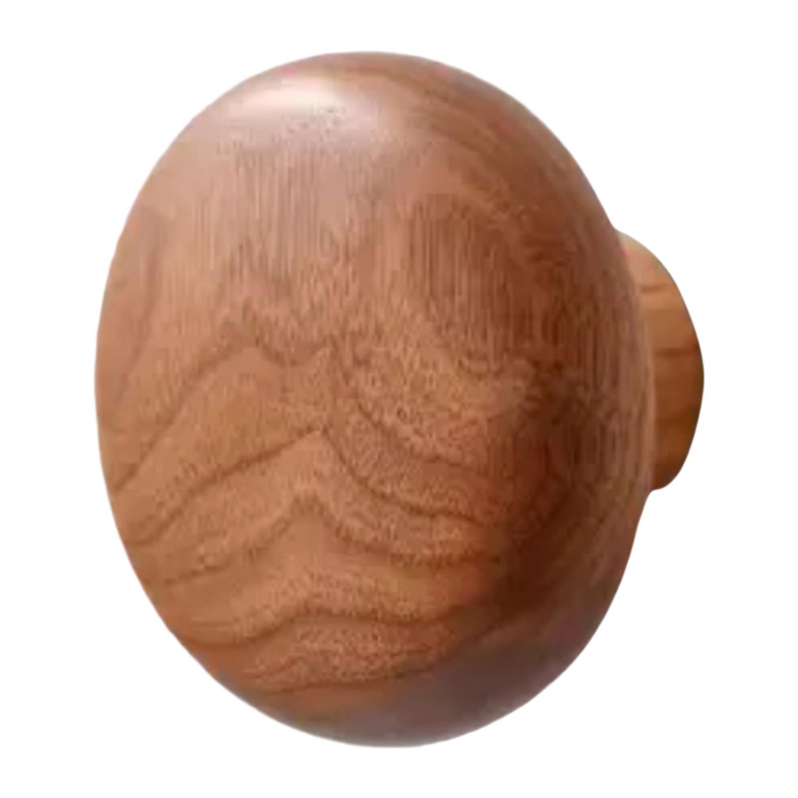 Bothyi - Perchero De Madera Para Pared, Decorativo, Para Armario, Para Sombreros, Bufandas, Toallas, Redondo, 5,1 X 4,6 X 4 Cm