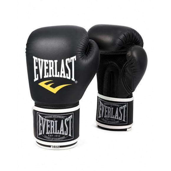 Guantes De Boxeo Everlast Profesional Negros 14 oz