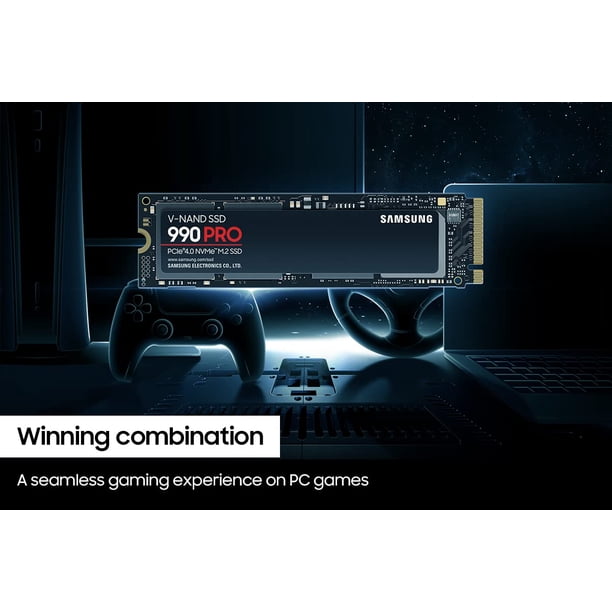 SSD SAMSUNG 990 PRO PCIe 4.0 M.2 2280 de 1 TB interno | Lider
