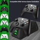 thumbnail image 2 of Estación de carga para controlador de Xbox Series X & S con 2 paquetes de batería de 1800mAh para Xbox One X/S/Elite, 2 of 8