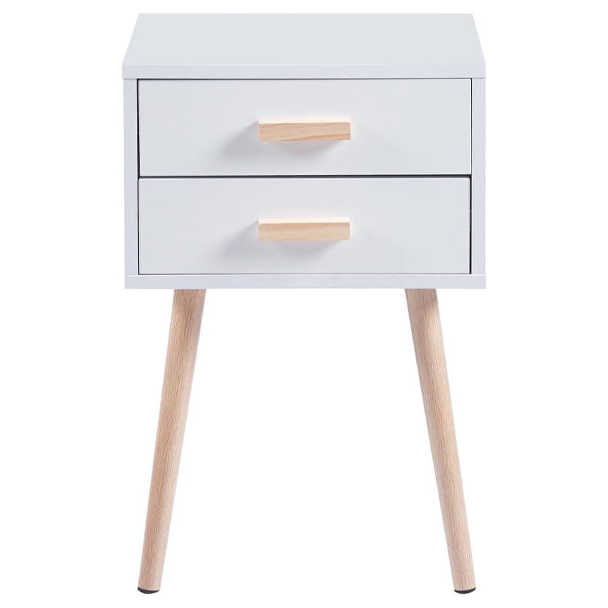 Klik Muebles - Velador Eames Doble Blanco