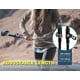 thumbnail image 3 of Bastones de trekking TREKOLOGY Trek-Z plegables para senderismo, juego de 2 piezas, 3 of 7