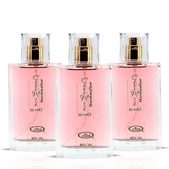 Perfume Al Rehab Choco Musk Marshmallow, 50 ml, 3 unidades